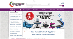 Desktop Screenshot of heattransferwarehouse.com